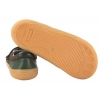 MAZUREK SLIPPER KHAKI BAREFOOT SKÓRZANO-TEKSTYLNE PÓŁBUTY KAPCIE