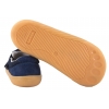 MAZUREK SLIPPER NAVY BAREFOOT SKÓRZANO-TEKSTYLNE PÓŁBUTY KAPCIE