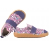 MAZUREK SOFTEX UNICORN BAREFOOT SKÓRZANO-TEKSTYLNE PÓŁBUTY DZIEWCZĘCE KAPCIE