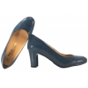 GÓRAL 1040 SKÓRZANE CZÓŁENKA DAMSKIE PÓŁBUTY NA OBCASIE granatowe