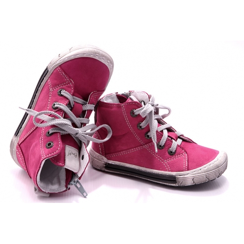 EMEL E2148A TRZEWIKI DZIEWCZĘCE TRAMPKI skóra