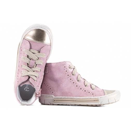 EMEL E2148-16 TRZEWIKI DZIEWCZĘCE TRAMPKI skóra