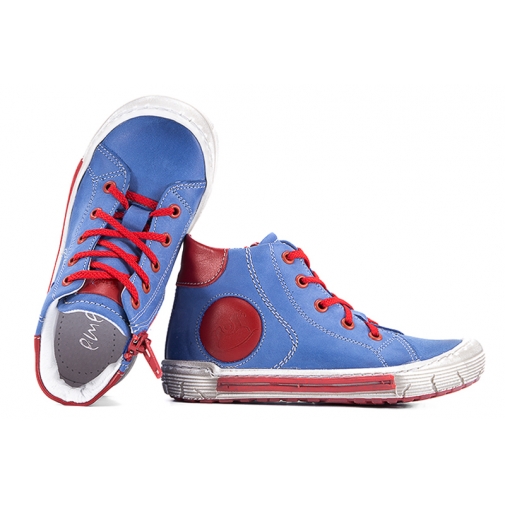 EMEL E2632 TRZEWIKI DZIECIĘCE TRAMPKI skóra