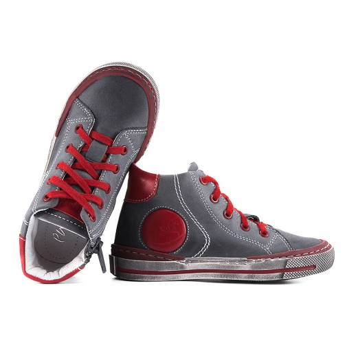 EMEL E2632-8 TRZEWIKI DZIECIĘCE TRAMPKI skóra