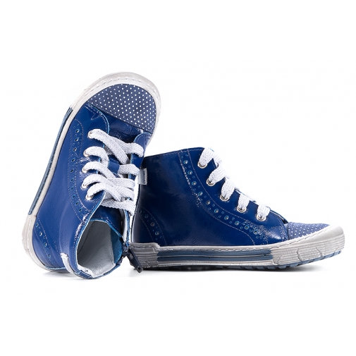 EMEL E2148D-1 TRZEWIKI DZIEWCZĘCE LAKIERKI TRAMPKI skóra