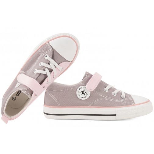 ATLETICO WY20713 PÓŁTRAMPKI DZIEWCZĘCE SZKOLNE TRAMPKI RZEPY TENISÓWKI