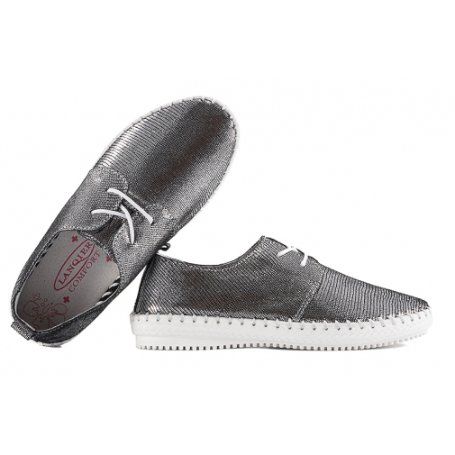 LANQIER 40C694 MOKASYNY PÓŁBUTY DAMSKIE