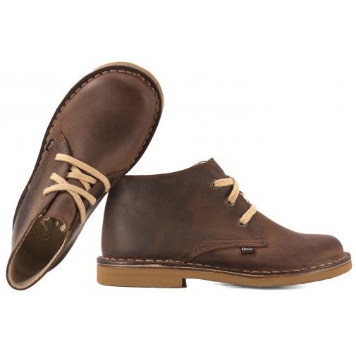 OTMĘT 102CP TRZEWIKI PÓŁBUTY SKÓRZANE DAMSKIE PULL UP brązowe