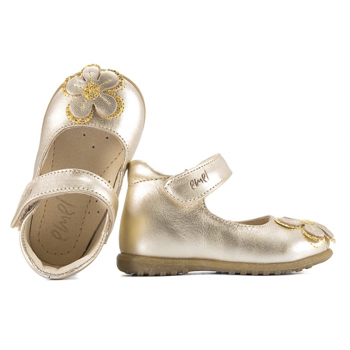 EMEL E2047-10 BALERINKI DZIEWCZĘCE PÓŁBUTY ROCZKI