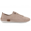 T.SOKOLSKI ER 2948 PÓŁBUTY SKÓRZANE DAMSKIE TENISÓWKI NUBUK beż