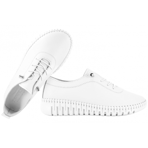 T.SOKOLSKI OG 4000 PÓŁBUTY SKÓRZANE DAMSKIE PU białe