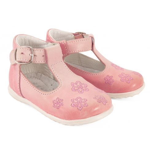 EMEL E444 BALERINKI DZIEWCIĘCE PÓŁBUTY ROCZKI