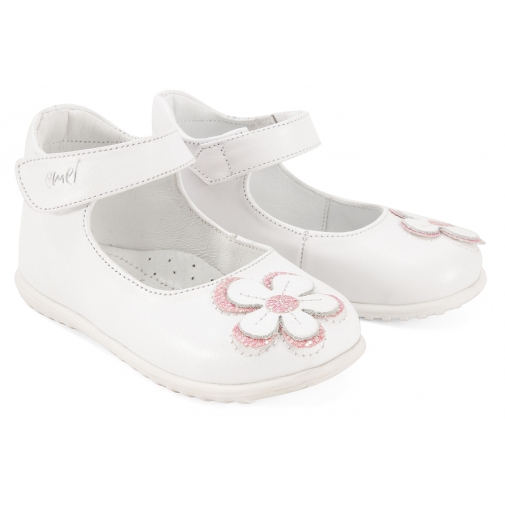 EMEL E2047-1 BALERINKI DZIEWCIĘCE PÓŁBUTY ROCZKI