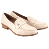 POTOCKI 26-12786 MOKASYNY DAMSKIE PÓŁBUTY LORDSY EKO beżowe