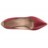 KANIOWSKI K-100/0228 CZÓŁENKA DAMSKIE SZPILKI SKÓRZANE malinowe