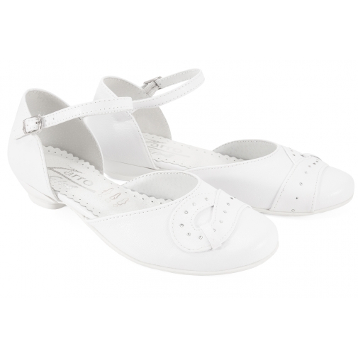 ZARRO 2228 CZÓŁENKA KOMUNIJNE DZIEWCZĘCE białe