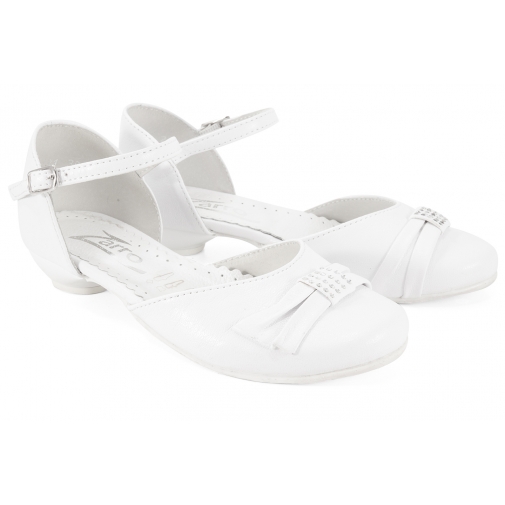 ZARRO 2238 CZÓŁENKA KOMUNIJNE DZIEWCZĘCE białe