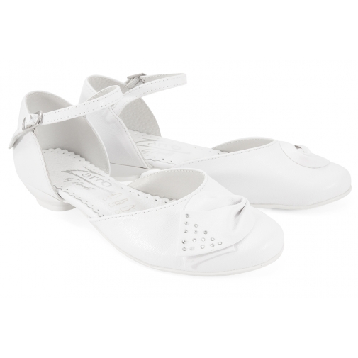 ZARRO 2204 CZÓŁENKA KOMUNIJNE DZIEWCZĘCE białe