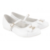 ZARRO 2243 BALERINKI KOMUNIJNE DZIEWCZĘCE białe