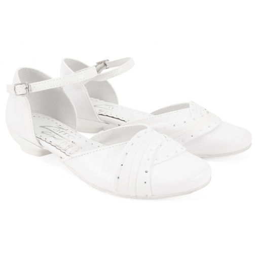 ZARRO 802 CZÓŁENKA KOMUNIJNE DZIEWCZĘCE białe