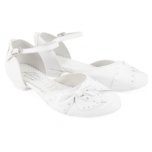 ZARRO 824 CZÓŁENKA KOMUNIJNE DZIEWCZĘCE białe