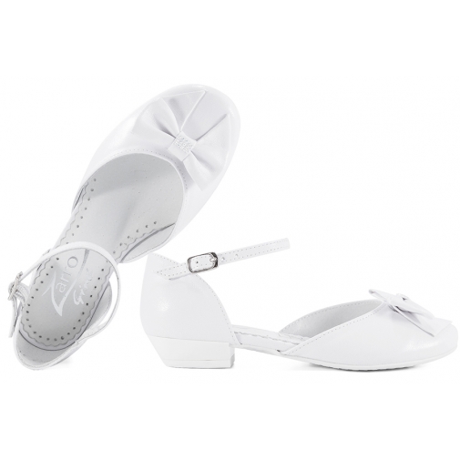 ZARRO 2335 CZÓŁENKA KOMUNIJNE DZIEWCZĘCE białe