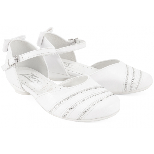 ZARRO 157 CZÓŁENKA KOMUNIJNE DZIEWCZĘCE białe