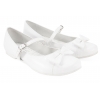 ZARRO 2257 BALERINKI KOMUNIJNE DZIEWCZĘCE białe