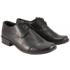 ZARRO 2073 PÓŁBUTY CHŁOPIĘCE WIZYTOWE KOMUNIJNE OKOLICZNOŚCIOWE SKÓRA czarne