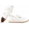FILIPPO DP7557 PÓŁBUTY SKÓRZANE DAMSKIE SPORTOWE SNEAKERSY białe