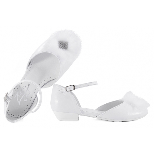 ZARRO 2447 CZÓŁENKA DZIEWCZĘCE KOMUNIJNE białe