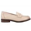 POTOCKI 25-19380 MOKASYNY DAMSKIE PÓŁBUTY LORDSY EKO beżowe