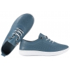 LORETTA VITALE I-02 PÓŁBUTY DAMSKIE TENISÓWKI SKÓRZANE AŻUROWE PU blue