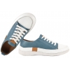 LORETTA VITALE 8260 PÓŁBUTY DAMSKIE TRAMPKI ZE SKÓRY SNEAKERSY blue