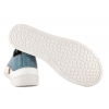 LORETTA VITALE 8260 PÓŁBUTY DAMSKIE TRAMPKI ZE SKÓRY SNEAKERSY blue