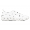 T.SOKOLSKI LYN W26-02 AŻUROWE PÓŁBUTY SKÓRZANE DAMSKIE PU białe
