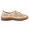 T.SOKOLSKI HH 8208B AŻUROWE PÓŁBUTY SKÓRZANE DAMSKIE beżowe