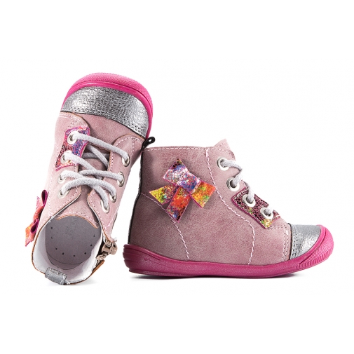 KORNECKI 4867 PÓŁBUTY DZIEWCZĘCE TRZEWIKI lila