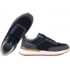 AMERICAN CLUB RH137 BUTY SPORTOWE SNEAKERSY MĘSKIE PÓŁBUTY PU granatowe