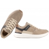 AMERICAN CLUB RH161 BUTY SPORTOWE SNEAKERSY MĘSKIE PÓŁBUTY PU beżowe