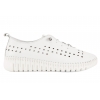 T.SOKOLSKI OG 4001 AŻUROWE PÓŁBUTY SKÓRZANE SNEAKERSY DAMSKIE PU białe
