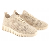 T.SOKOLSKI IFS 1982 PÓŁBUTY KORONKOWE DAMSKIE TENISÓWKI AŻUROWE beżowe