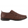 T.SOKOLSKI SAR W21-901 SKÓRZANE MOKASYNY MĘSKIE PÓŁBUTY WIZYTOWE  brąz
