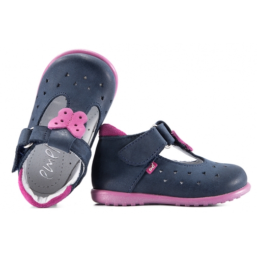 EMEL EMEL E2417-4 BALERINKI DZIEWCZĘCE ROCZKI