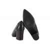 POTOCKI 26-41314BK CZÓŁENKA DAMSKIE PÓŁBUTY NA OBCASIE EKO SKÓRA czarne