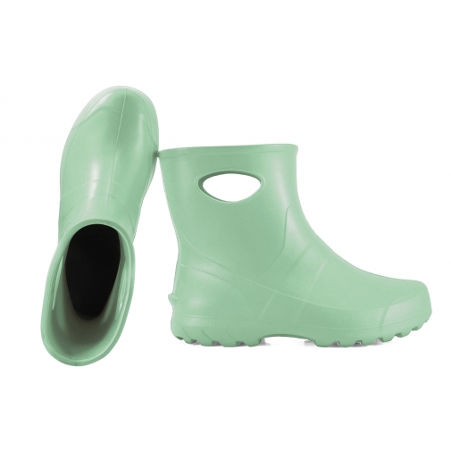 LEMIGO GARDEN 752 GUMOWCE DAMSKIE KALOSZE z PIANKI + peleryna gratis