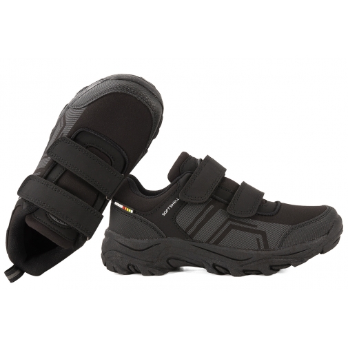 AMERICAN CLUB WT281 BUTY DZIECIĘCE SPORTOWE TREKKINGOWE SOFTSHELL
