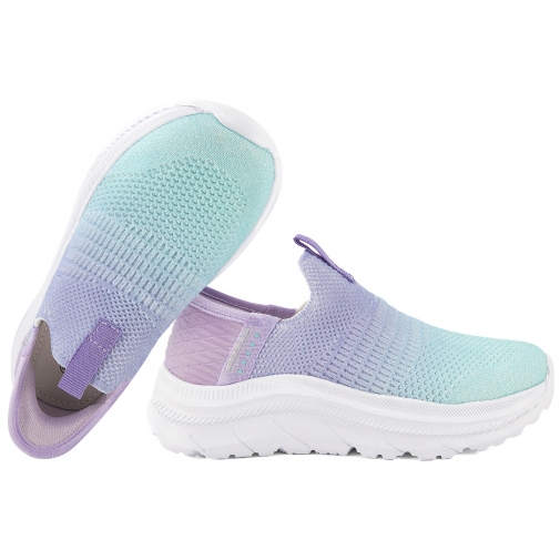 AMERICAN CLUB ES176 BUTY SPORTOWE DZIEWCZĘCE WSUWKI TEKSTYLNE SNEAKERSY PU