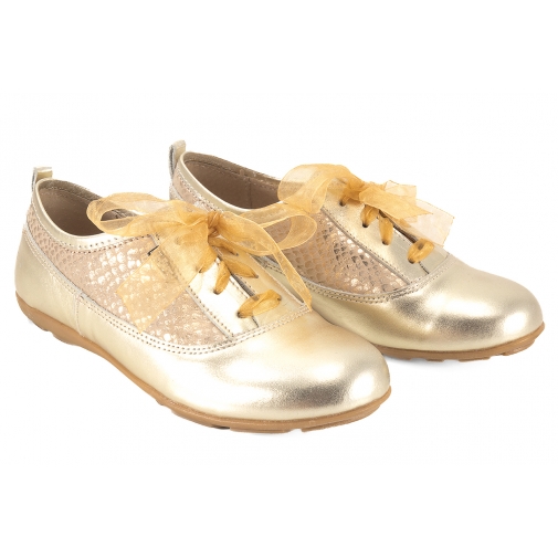 RENBUT 23-3249 PÓŁBUTY DZIEWCZĘCE skóra