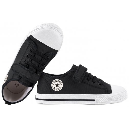 AMERICAN CLUB TEN175 TRAMPKI CHŁOPIĘCE TENISÓWKI SKÓRZANA WKŁADKA RZEP